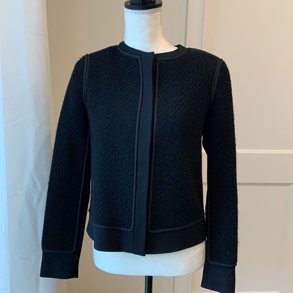 Vince wool jacket with buttoned front size 4 - Picture 2 of 16